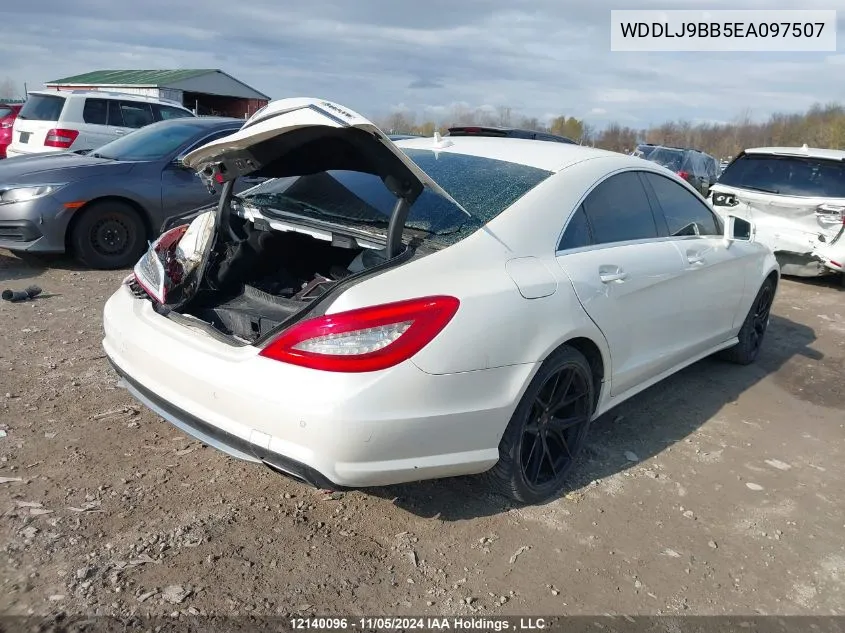 2014 Mercedes-Benz Cls 550 4Matic VIN: WDDLJ9BB5EA097507 Lot: 12140096