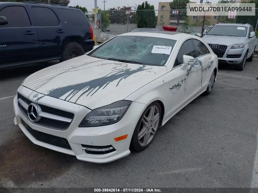 2014 Mercedes-Benz Cls 550 VIN: WDDLJ7DB1EA099448 Lot: 39842614