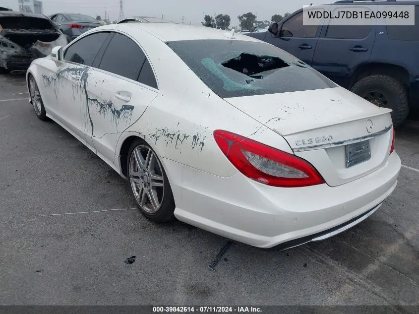 2014 Mercedes-Benz Cls 550 VIN: WDDLJ7DB1EA099448 Lot: 39842614