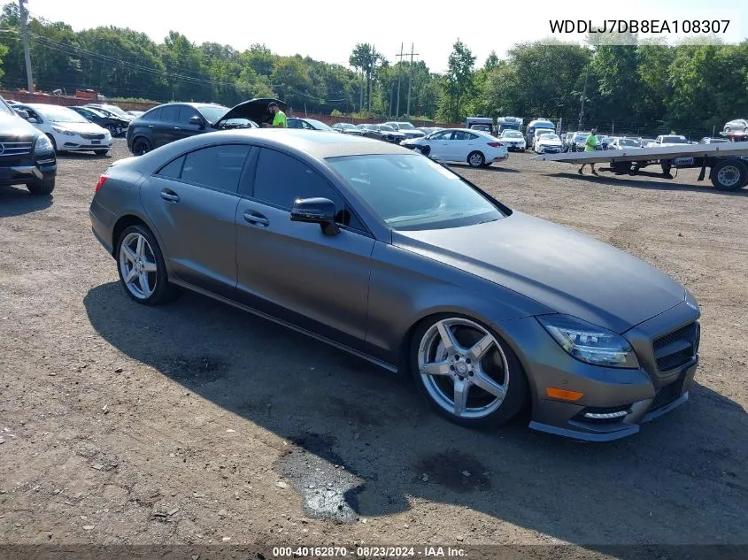 2014 Mercedes-Benz Cls 550 VIN: WDDLJ7DB8EA108307 Lot: 40162870