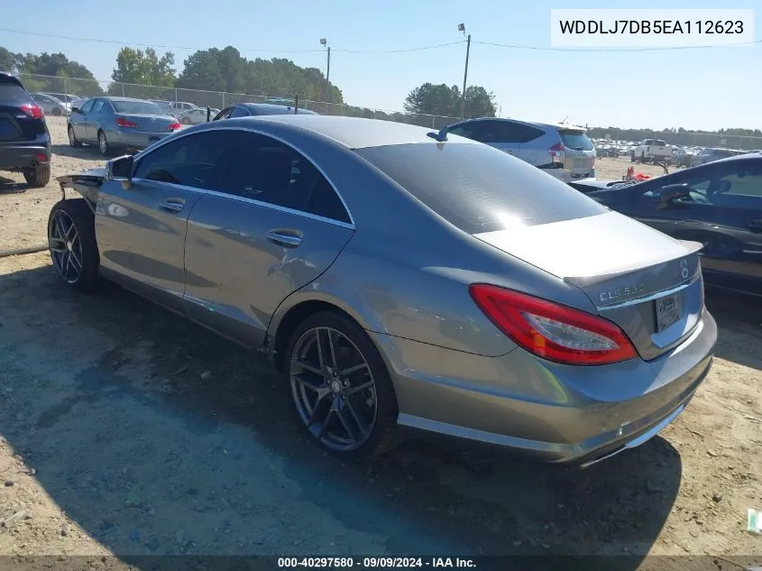 2014 Mercedes-Benz Cls 550 VIN: WDDLJ7DB5EA112623 Lot: 40297580