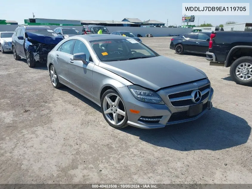 2014 Mercedes-Benz Cls 550 VIN: WDDLJ7DB9EA119705 Lot: 40453508