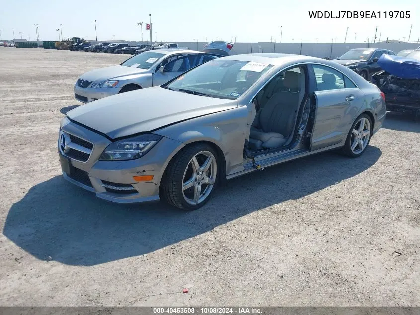 2014 Mercedes-Benz Cls 550 VIN: WDDLJ7DB9EA119705 Lot: 40453508