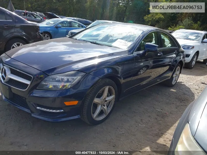 2014 Mercedes-Benz Cls 550 4Matic VIN: WDDLJ9BB4EA096753 Lot: 40477833