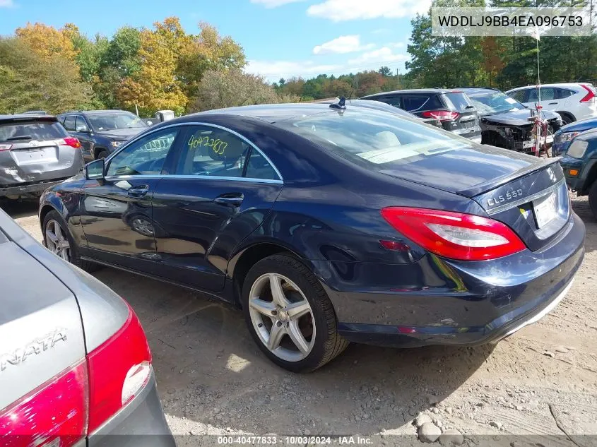 2014 Mercedes-Benz Cls 550 4Matic VIN: WDDLJ9BB4EA096753 Lot: 40477833