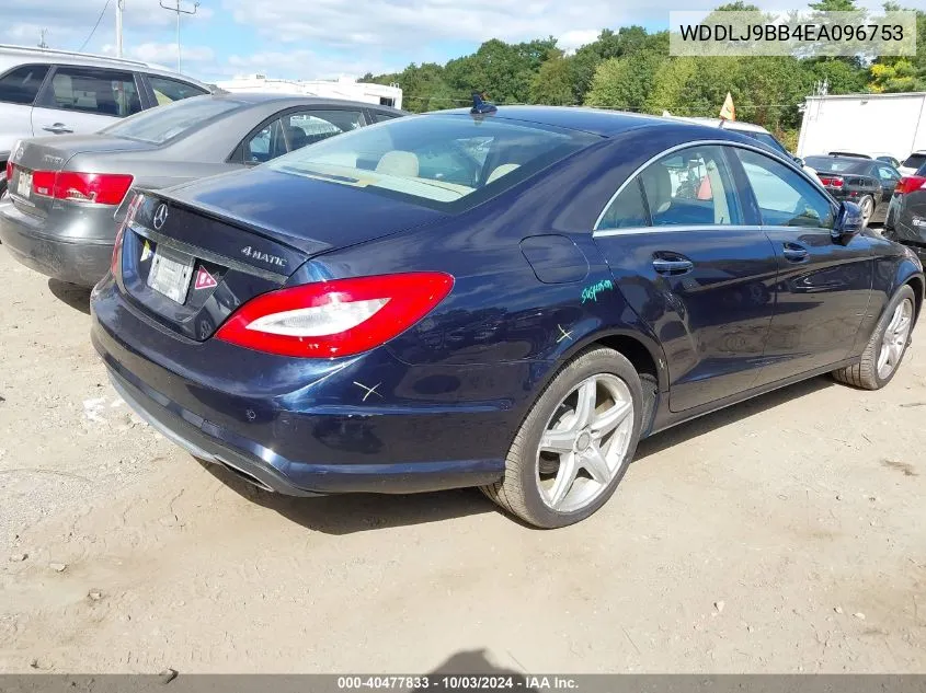 2014 Mercedes-Benz Cls 550 4Matic VIN: WDDLJ9BB4EA096753 Lot: 40477833