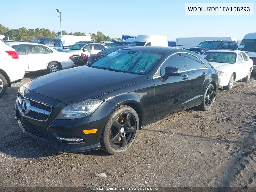 2014 Mercedes-Benz Cls 550 VIN: WDDLJ7DB1EA108293 Lot: 40520640