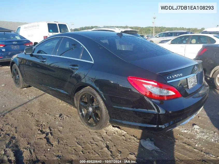 2014 Mercedes-Benz Cls 550 VIN: WDDLJ7DB1EA108293 Lot: 40520640