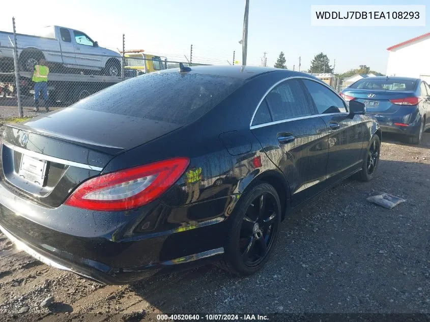 2014 Mercedes-Benz Cls 550 VIN: WDDLJ7DB1EA108293 Lot: 40520640