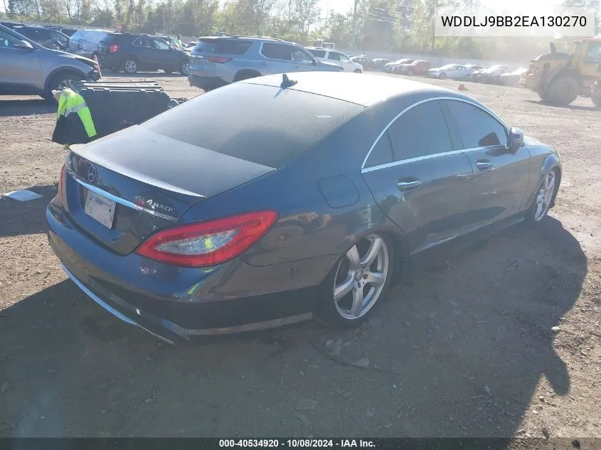 2014 Mercedes-Benz Cls 550 4Matic VIN: WDDLJ9BB2EA130270 Lot: 40534920