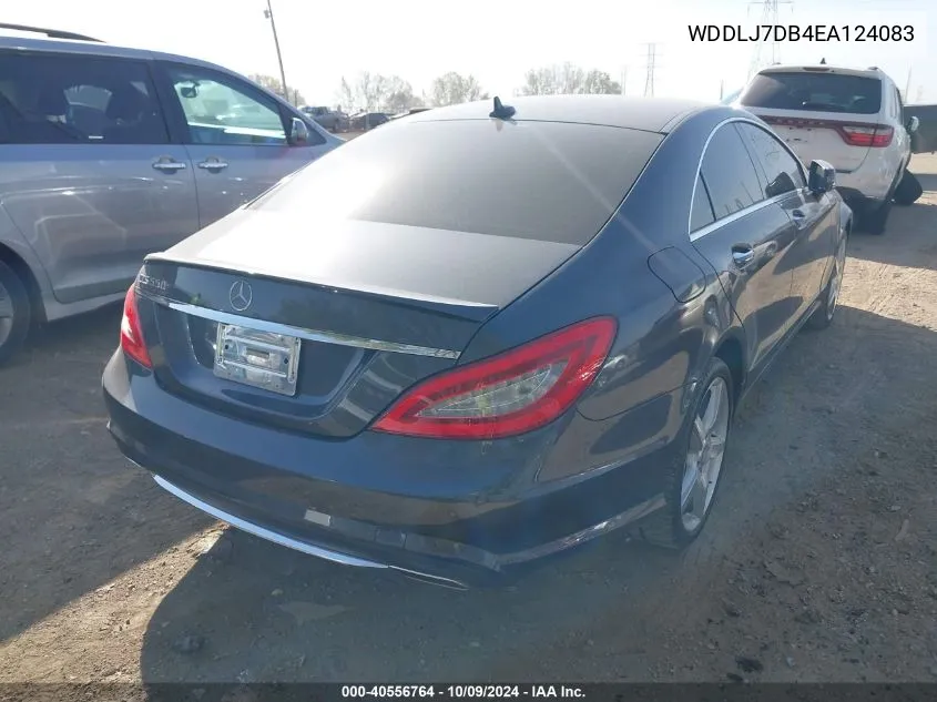 2014 Mercedes-Benz Cls 550 550 VIN: WDDLJ7DB4EA124083 Lot: 40556764