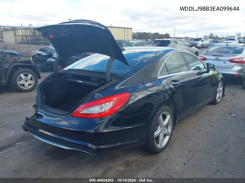 2014 Mercedes-Benz Cls 550 4Matic VIN: WDDLJ9BB3EA099644 Lot: 40604202