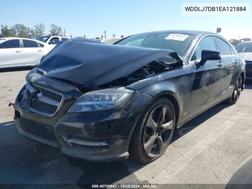 2014 Mercedes-Benz Cls 550 VIN: WDDLJ7DB1EA121884 Lot: 40700447