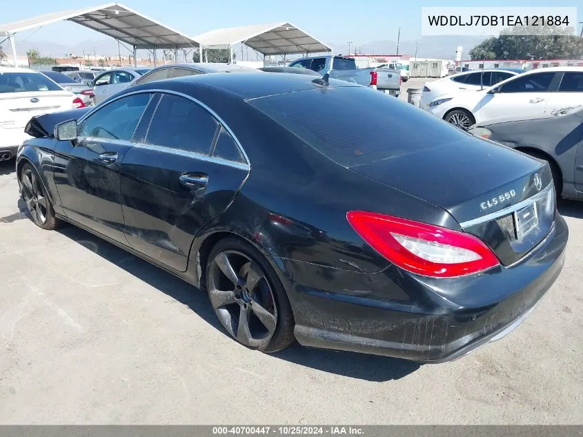 2014 Mercedes-Benz Cls 550 VIN: WDDLJ7DB1EA121884 Lot: 40700447