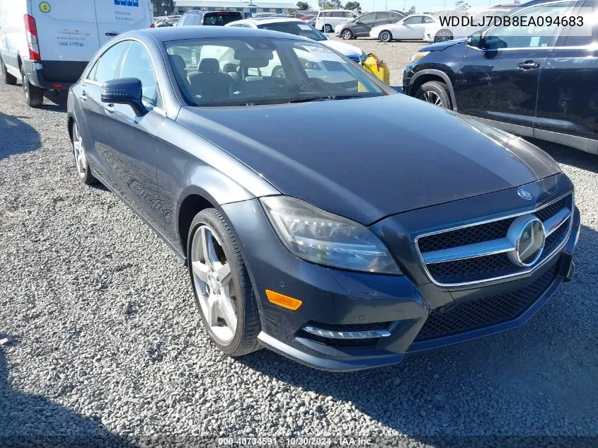 2014 Mercedes-Benz Cls 550 VIN: WDDLJ7DB8EA094683 Lot: 40734591