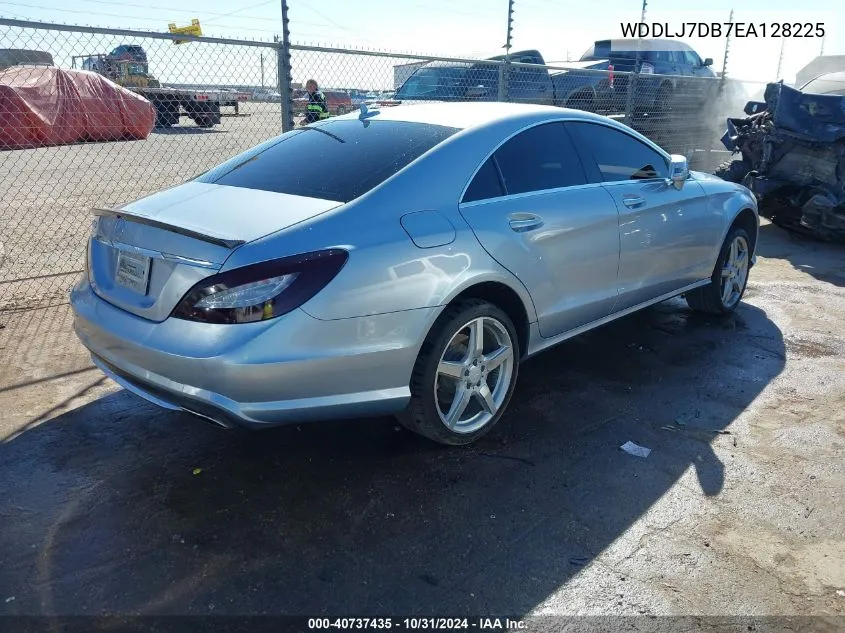 2014 Mercedes-Benz Cls 550 VIN: WDDLJ7DB7EA128225 Lot: 40737435