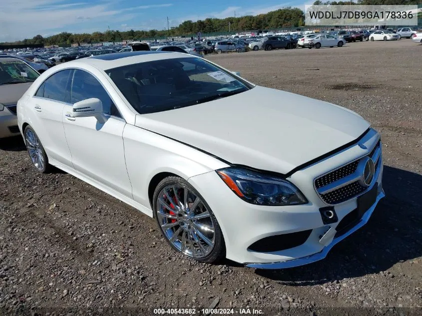 2016 Mercedes-Benz Cls 550 VIN: WDDLJ7DB9GA178336 Lot: 40543682