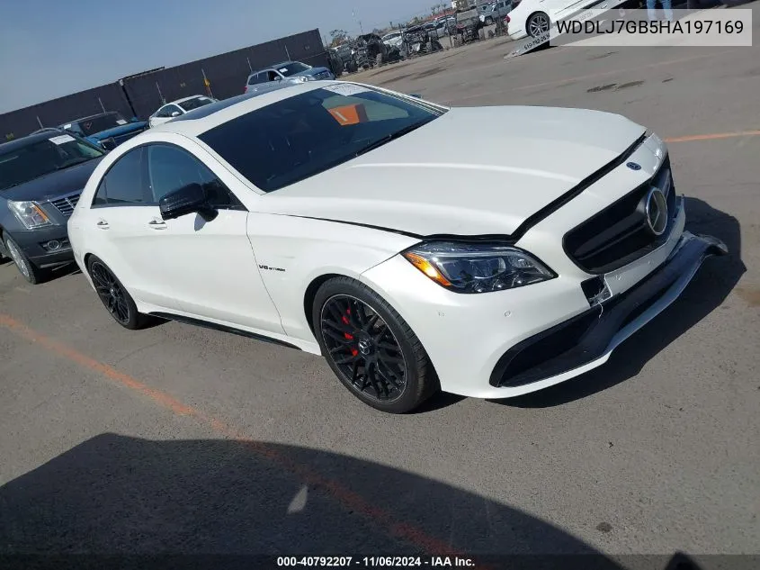 2017 Mercedes-Benz Amg Cls 63 S 4Matic VIN: WDDLJ7GB5HA197169 Lot: 40792207