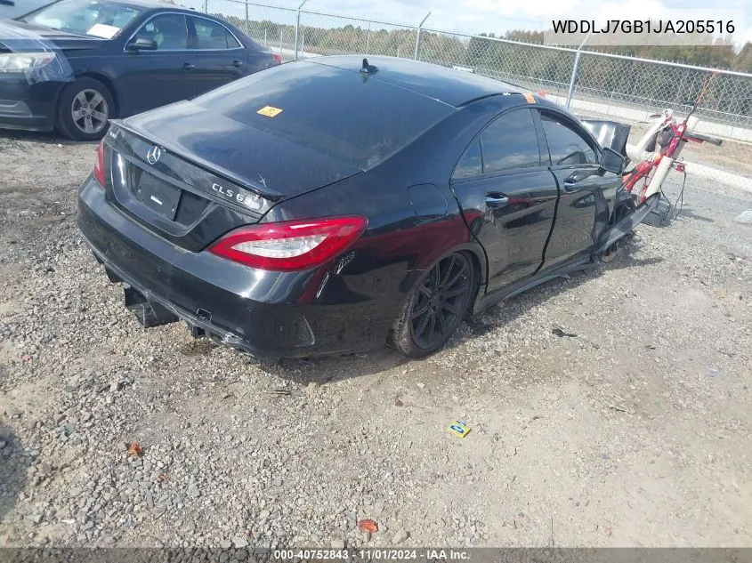 2018 Mercedes-Benz Amg Cls 63 S 4Matic VIN: WDDLJ7GB1JA205516 Lot: 40752843