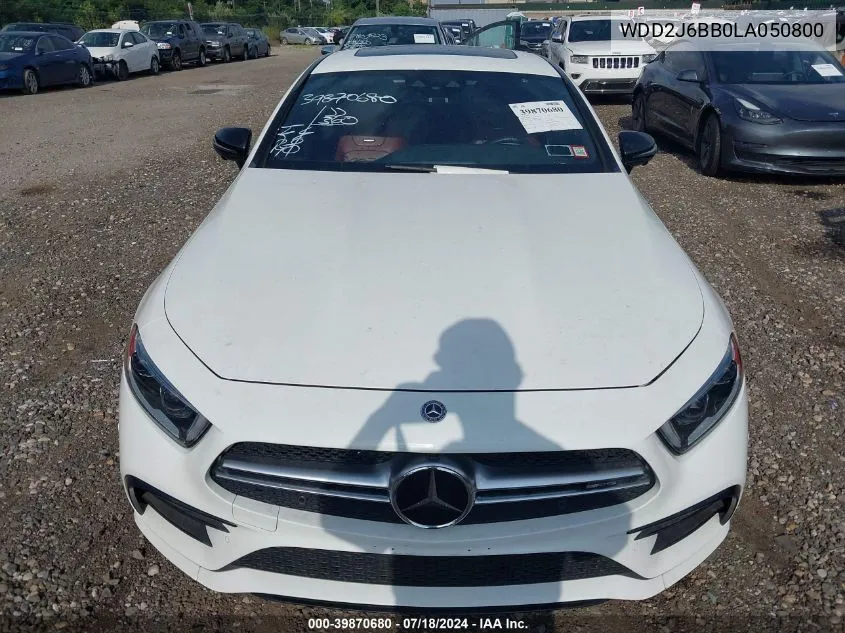 WDD2J6BB0LA050800 2020 Mercedes-Benz Amg Cls 53 4Matic