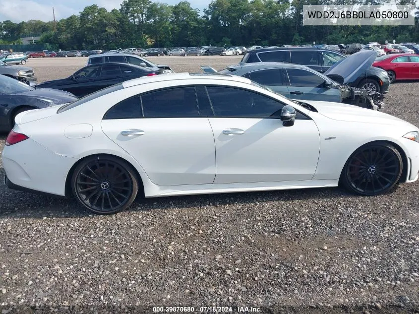 2020 Mercedes-Benz Amg Cls 53 4Matic VIN: WDD2J6BB0LA050800 Lot: 39870680