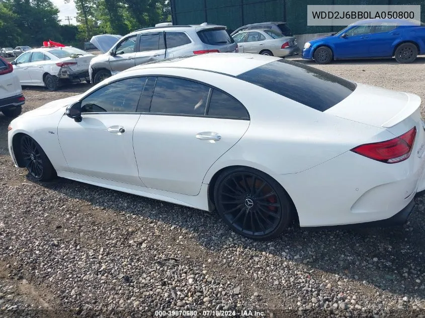 WDD2J6BB0LA050800 2020 Mercedes-Benz Amg Cls 53 4Matic