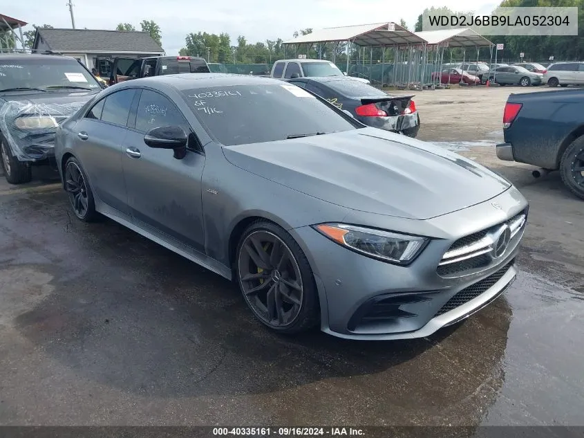 2020 Mercedes-Benz Amg Cls 53 4Matic VIN: WDD2J6BB9LA052304 Lot: 40335161