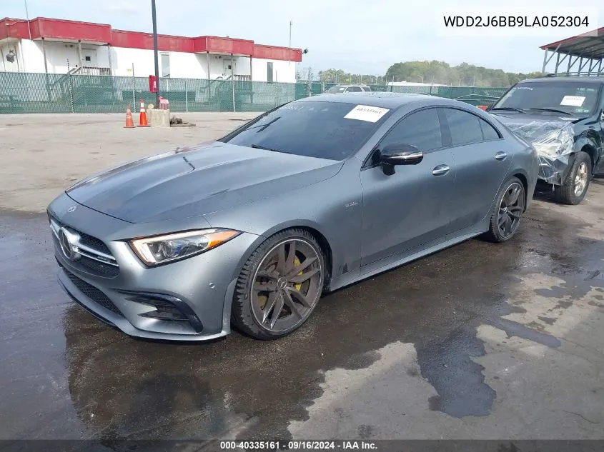 2020 Mercedes-Benz Amg Cls 53 4Matic VIN: WDD2J6BB9LA052304 Lot: 40335161