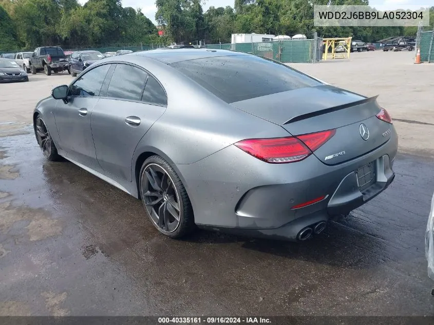 2020 Mercedes-Benz Amg Cls 53 4Matic VIN: WDD2J6BB9LA052304 Lot: 40335161