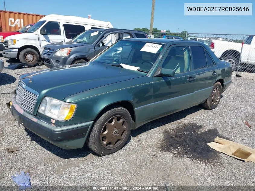 1994 Mercedes-Benz E 320 VIN: WDBEA32E7RC025646 Lot: 40171143