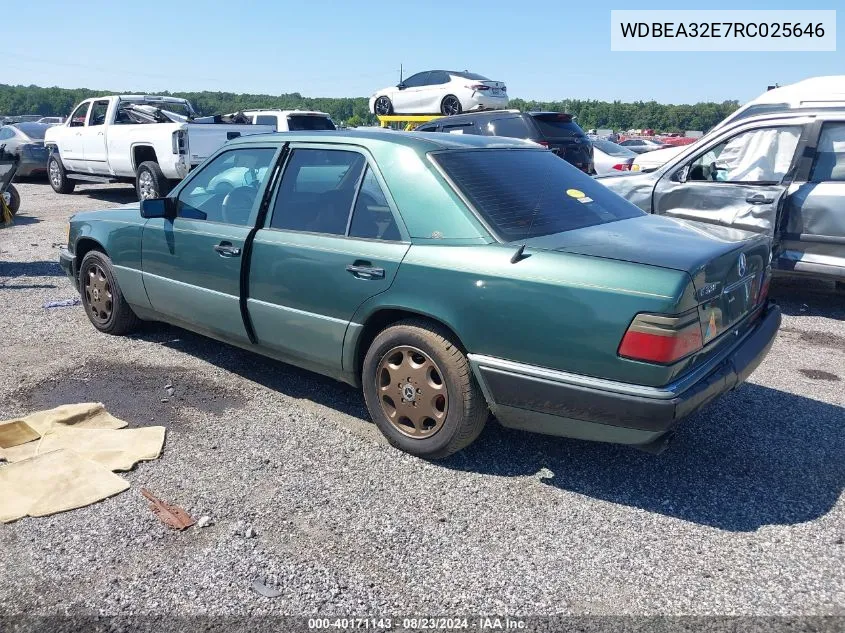 1994 Mercedes-Benz E 320 VIN: WDBEA32E7RC025646 Lot: 40171143