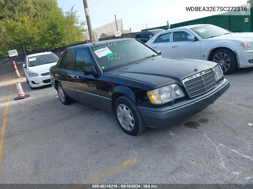 1995 Mercedes-Benz E 320 Base/320 Special VIN: WDBEA32E7SC272316 Lot: 40316219