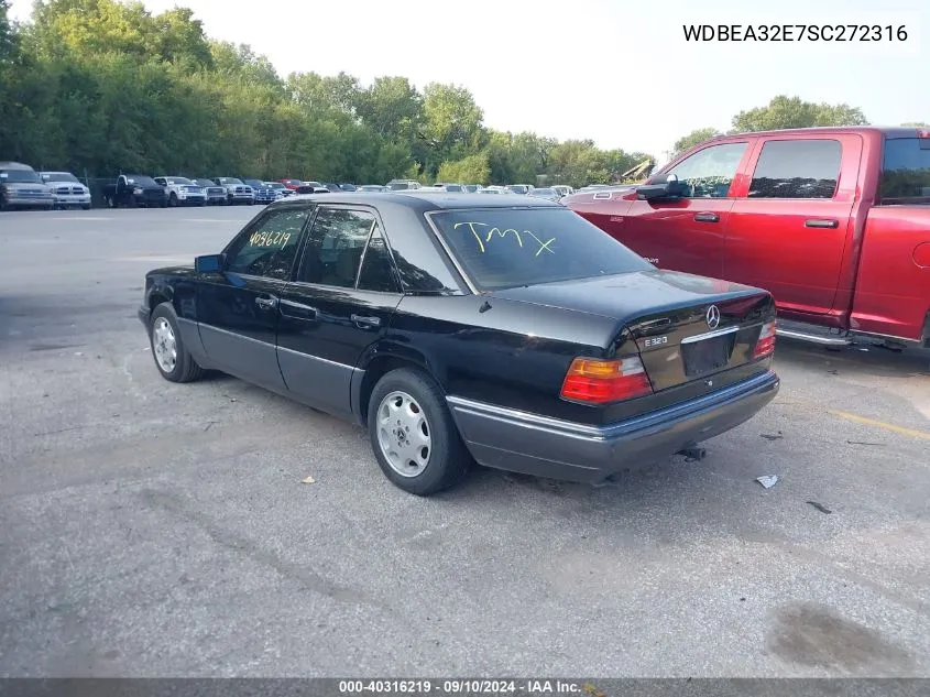 1995 Mercedes-Benz E 320 Base/320 Special VIN: WDBEA32E7SC272316 Lot: 40316219