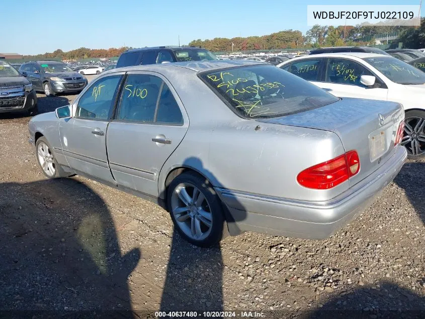 1996 Mercedes-Benz E 300D VIN: WDBJF20F9TJ022109 Lot: 40637480