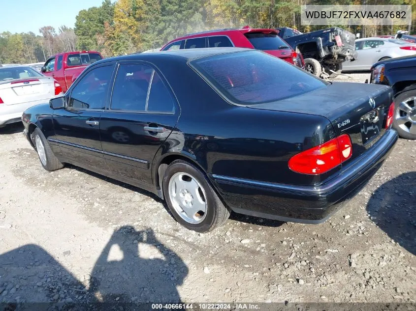 1997 Mercedes-Benz E 420 VIN: WDBJF72FXVA467682 Lot: 40666144