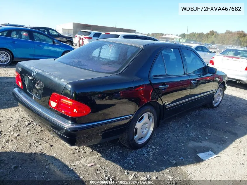 1997 Mercedes-Benz E 420 VIN: WDBJF72FXVA467682 Lot: 40666144