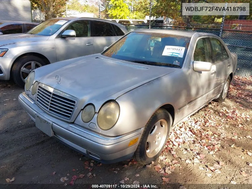 1997 Mercedes-Benz E 420 VIN: WDBJF72F4VA418798 Lot: 40709117