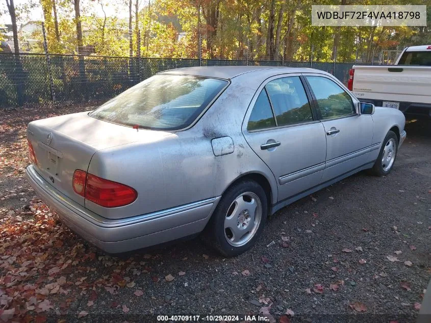 1997 Mercedes-Benz E 420 VIN: WDBJF72F4VA418798 Lot: 40709117