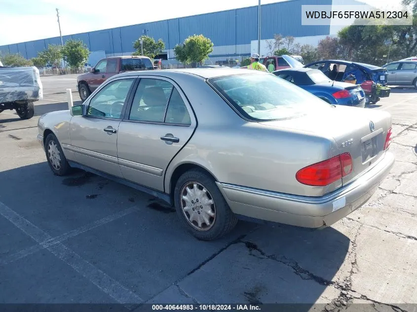 1998 Mercedes-Benz E-Class Base (A5) VIN: WDBJF65F8WA512304 Lot: 40644983