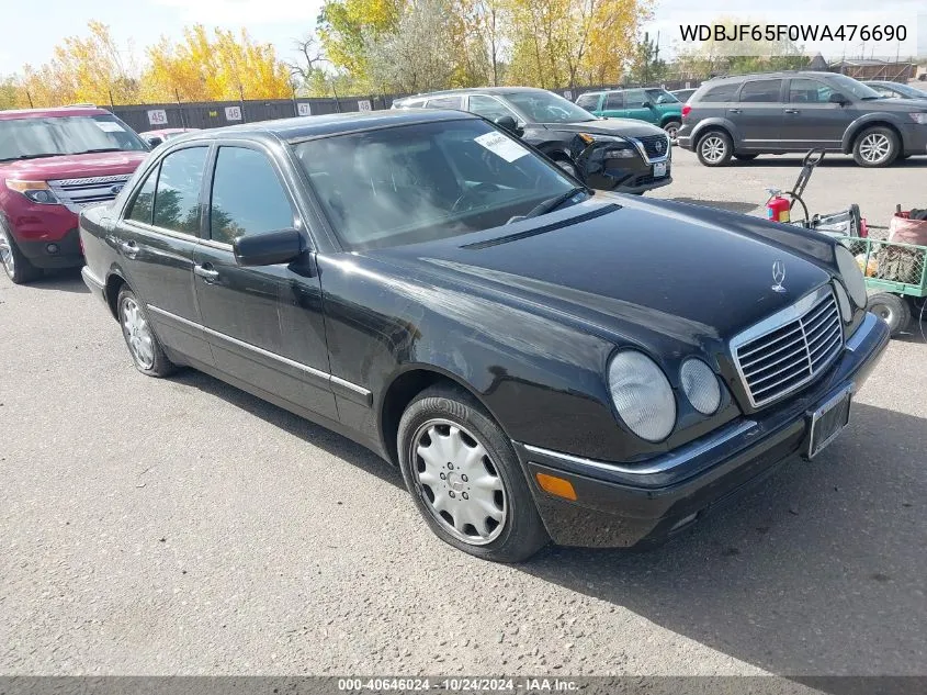 1998 Mercedes-Benz E-Class Base (A5) VIN: WDBJF65F0WA476690 Lot: 40646024