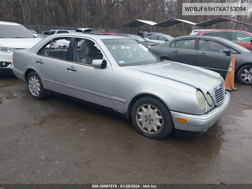 1999 Mercedes-Benz E 320 VIN: WDBJF65H7XA753094 Lot: 38597579