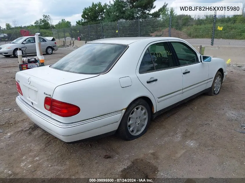 1999 Mercedes-Benz E 320 Awd VIN: WDBJF82H6XX015980 Lot: 39895500