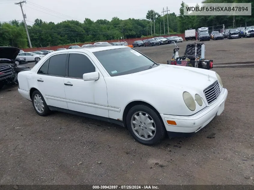 1999 Mercedes-Benz E 320 VIN: WDBJF65H5XA847894 Lot: 39942897