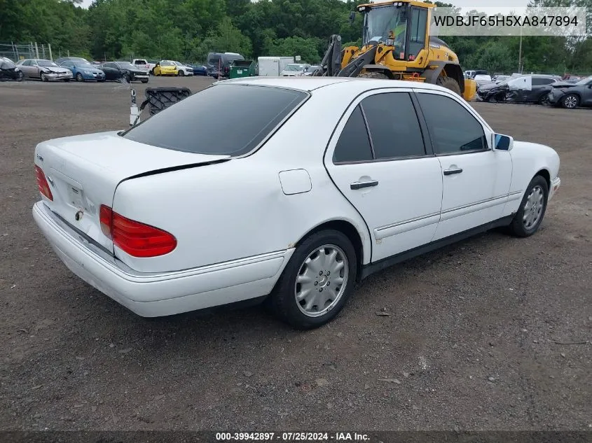 1999 Mercedes-Benz E 320 VIN: WDBJF65H5XA847894 Lot: 39942897