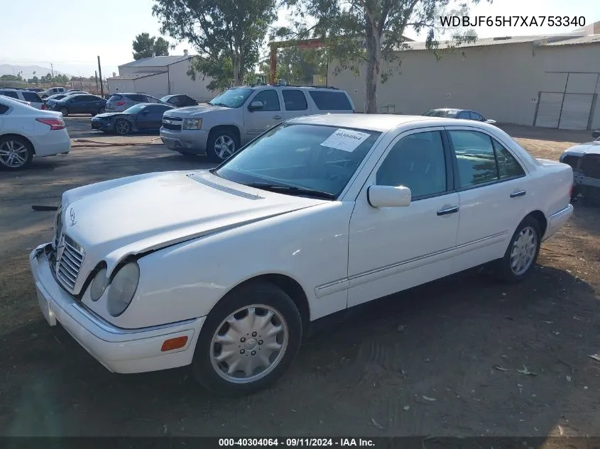 1999 Mercedes-Benz E 320 VIN: WDBJF65H7XA753340 Lot: 40304064