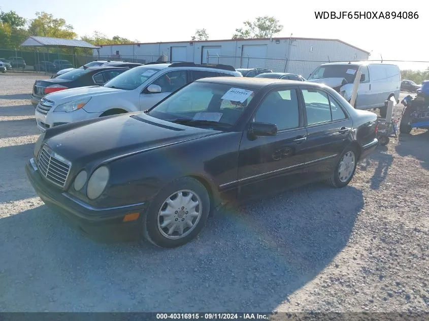 1999 Mercedes-Benz E 320 VIN: WDBJF65H0XA894086 Lot: 40316915