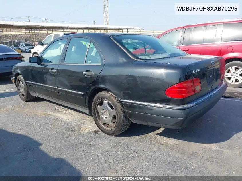 1999 Mercedes-Benz E-Class VIN: WDBJF7OH3XAB70295 Lot: 40327832