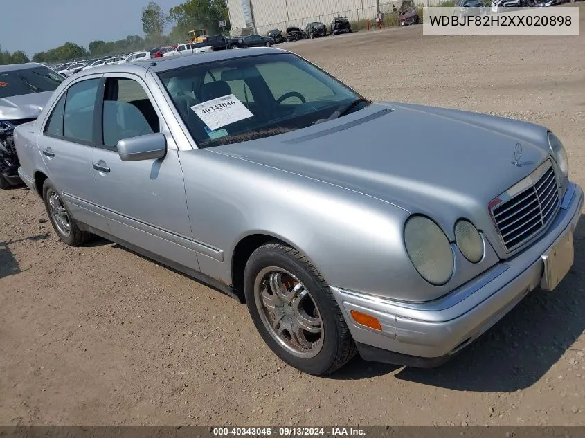 1999 Mercedes-Benz E 320 Awd VIN: WDBJF82H2XX020898 Lot: 40343046