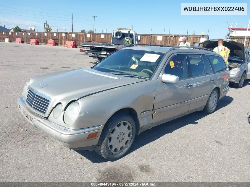 1999 Mercedes-Benz E 320 Awd VIN: WDBJH82F8XX022406 Lot: 40449194