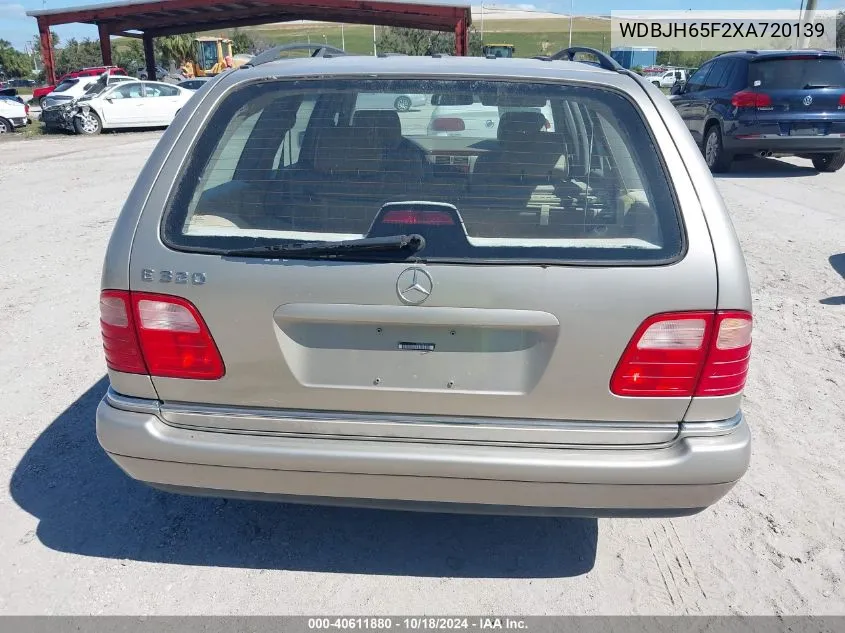 1999 Mercedes-Benz E 320 VIN: WDBJH65F2XA720139 Lot: 40611880